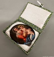 plaque in open presentation box