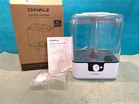 Humidifier with box, manual and accessory bag