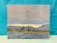 Front view of entire painting