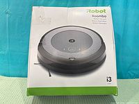 Retail box showing Roomba i3 model
