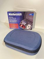 Retail box front and closed carrying case