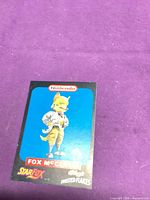 Front of Kellogg's promotional Fox McCloud trading card