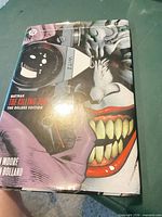 Front cover of Batman: The Killing Joke deluxe hardcover