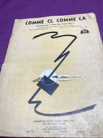 Front cover showing title, graphic design, publisher information and visible damage