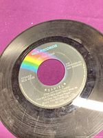 Side A label showing Daniel track and MCA rainbow label