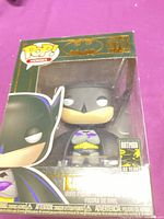 Front view of boxed Funko Pop Batman #270 showing figure and branding