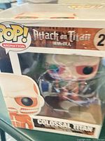 Front of Pop! Animation Colossal Titan #23 box