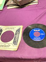 Vinyl record front with London sleeve