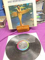Front jacket and record showing Capitol rainbow label