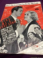 Front cover showing title, cast photos and publisher credit