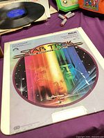 Front cover artwork of Star Trek: The Motion Picture CED videodisc jacket