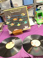 Front of album sleeve and both vinyl discs