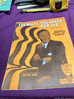 Front cover showing title, artwork and Wayne King portrait