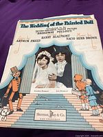 Full front cover of sheet music