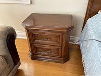 Closed view of one nightstand