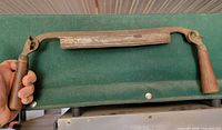 Full view of Palmer Bros. adjustable drawknife
