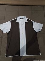 Full view front of Nat Nast short-sleeve shirt