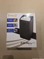Front of retail box showing VuPoint digital film scanner image and model