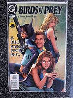 Front cover of Birds of Prey #68 in bag and board