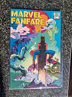 Front cover of Marvel Fanfare #6 in plastic sleeve