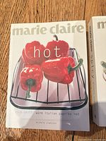 Front cover of Marie Claire Hot showing title and red peppers