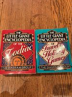 Front covers of both paperback books