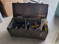 Toolbox open showing overall contents