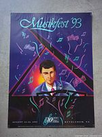 Full view of Musikfest '93 poster