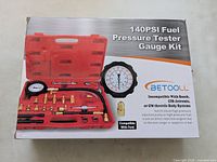 Retail box showing product details and range