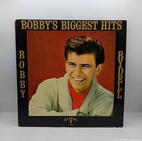 Front album cover showing title, artist portrait and label logo