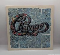 front sleeve with Chicago mosaic logo