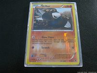 Front of Drilbur 54/98 Reverse Holo card in sleeve