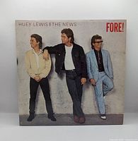 Front jacket with album title and band image