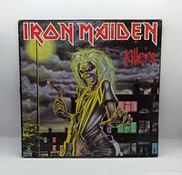 Front cover with Iron Maiden Killers artwork