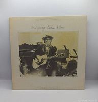 Front cover showing Neil Young photograph and album title