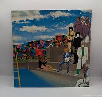 Front sleeve artwork of Prince and The Revolution Around the World in a Day LP