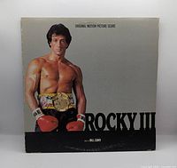 Front sleeve showing Rocky III title and artwork