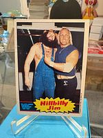 Front view of Hillbilly Jim trading card