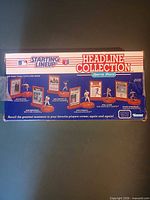 Closed front of Starting Lineup Headline Collection box