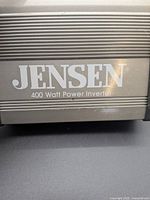 Front view showing Jensen branding