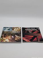 Both deck-building books front covers