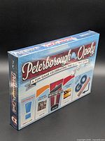 Front of sealed Peterborough-Opoly board game box