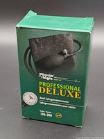 Front of Physio Logic Professional Deluxe sphygmomanometer box