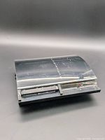 Front angled view of PS3 console