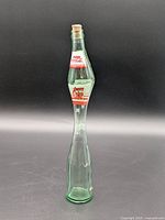 Full view of Cherry Coke bottle