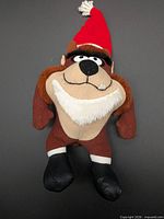 Full view of Tasmanian Devil plush front