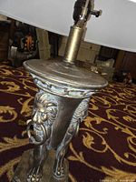 Full view of lamp base and part of shade