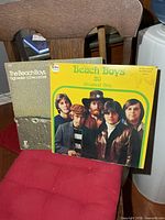 Front covers of both Beach Boys albums