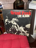 Front cover of Grand Funk Railroad Live Album gatefold LP
