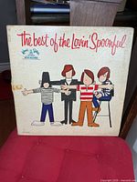 Front sleeve of The Best of the Lovin' Spoonful vinyl LP